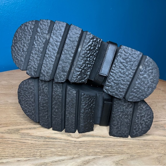 Demonia Cult Ashes 100 Vegan Suede Gothic Platform Ankle Boot Women’s 9 Black - Picture 9 of 10